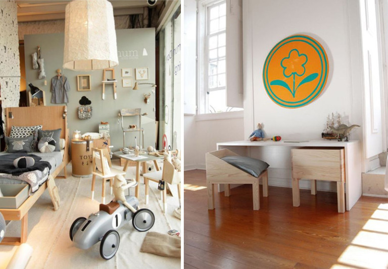 Natural Wood Kids Furniture in Kids' Rooms by Kids Interiors