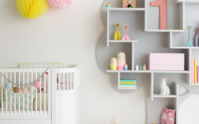 GIRLS’ ROOMS IN PASTEL TONES
