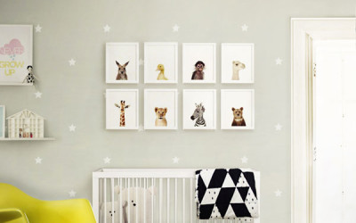 FRESH AND LIGHT GIRL NURSERY ROOMS