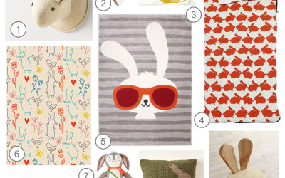 BUNNIES IN CHILDRENS’ ROOMS
