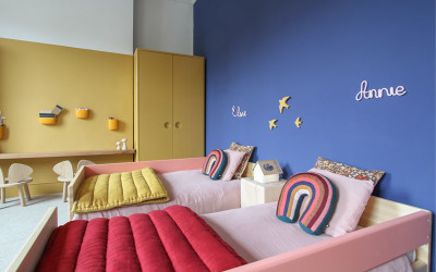 ROOMTOUR : ANNIE’S AND ELSIE’S VINTAGE RAINBOW GIRL’S ROOM