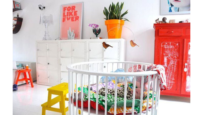bright and happy boy nursery