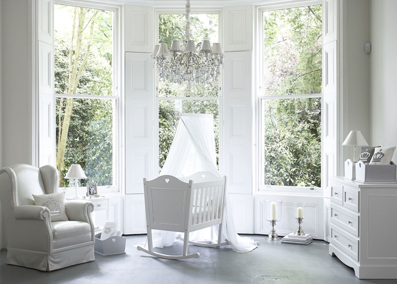 Blue Almonds nursery furniture