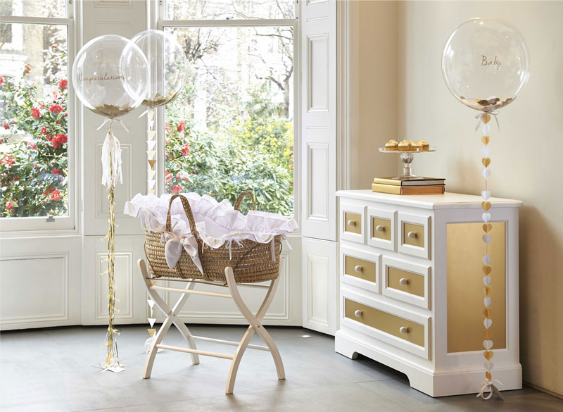 Blue Almonds bespoke furniture for chic nurseries