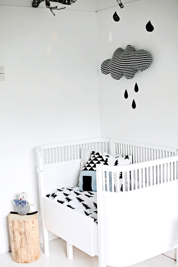 scandinavian boy nursery