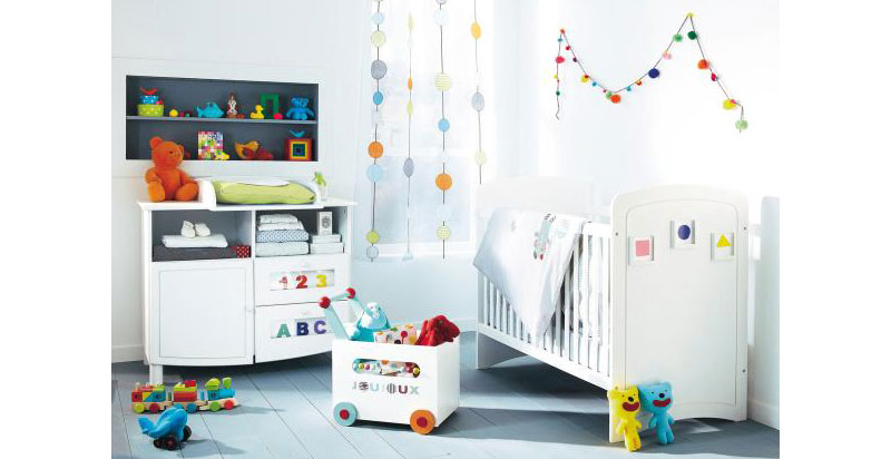 vertbaudet colourful and happy boy nursery