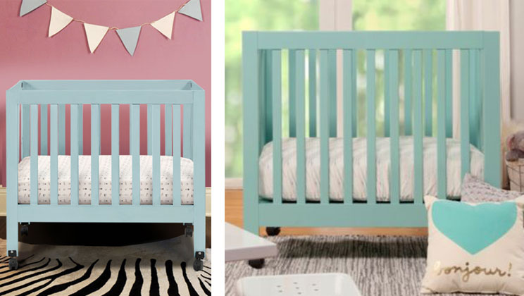 mini origami crib babyletto