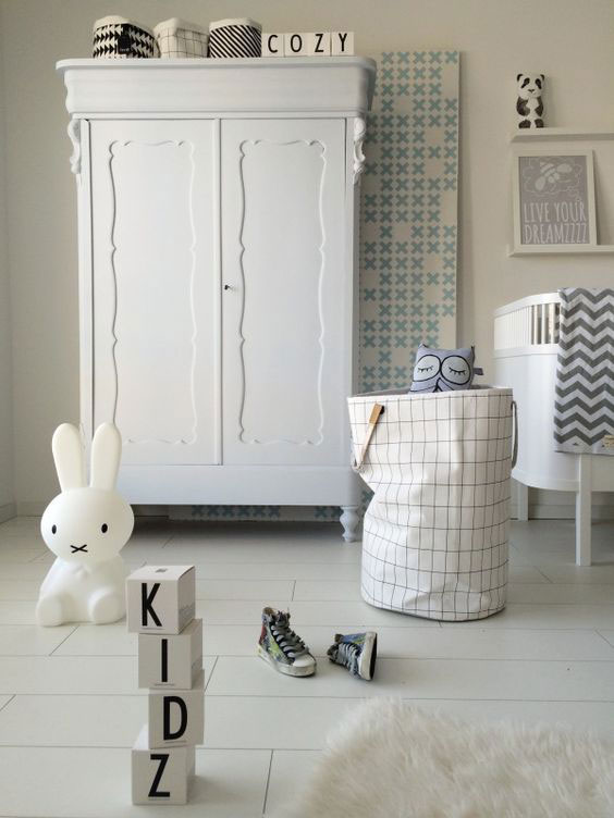 scandinavian boy nursery