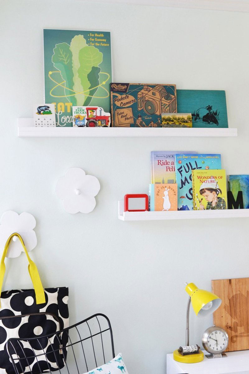 modern vintage boy nursery