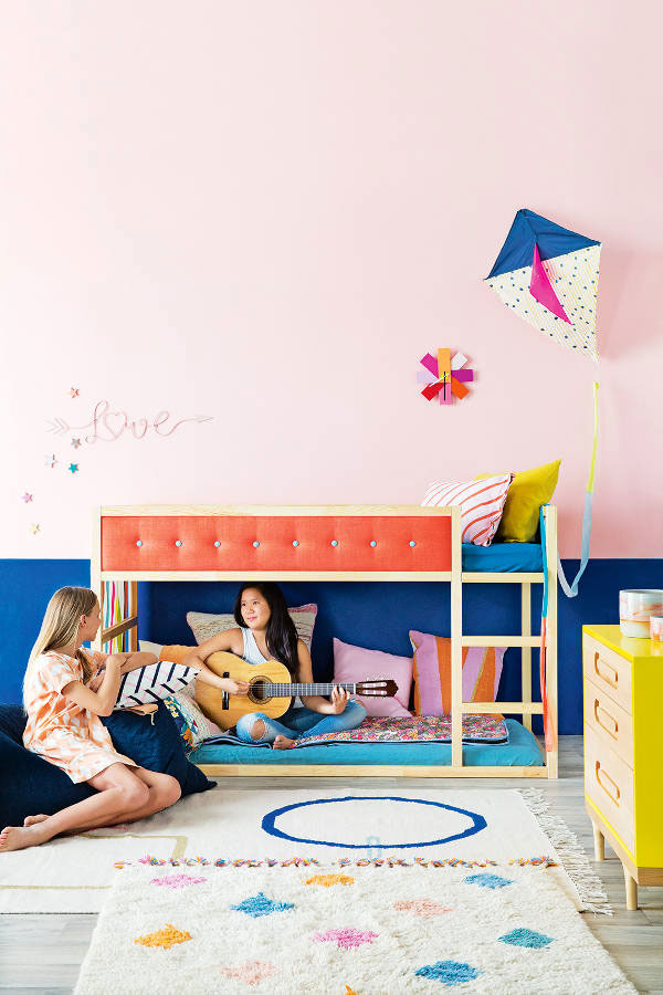 Totally funky girls rooms on Kids Interiors