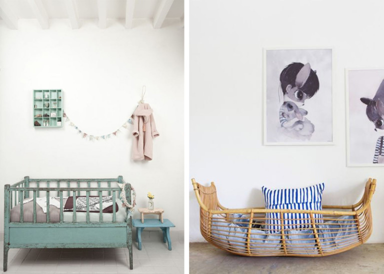 Vintage Nursery Rooms for Boys on Kids Interiors
