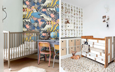 ACCENT WALLS IN NURSERY ROOMS
