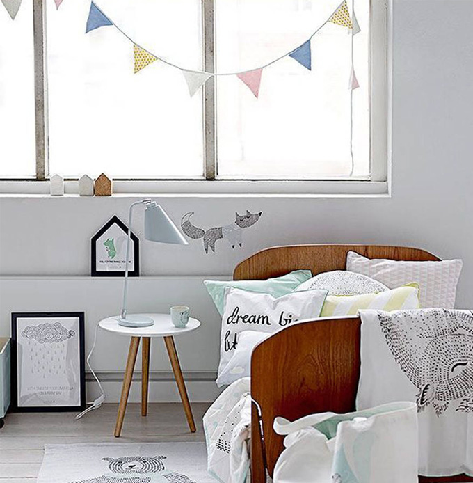 natural and earthy kidsrooms