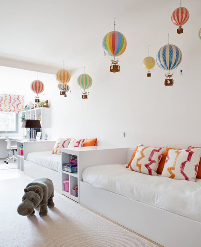 shared kidsrooms without bunkbeds