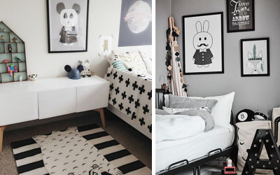 TEN BLACK AND WHITE BOYS’ ROOMS
