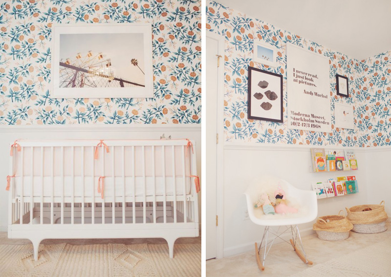 flowery girlsrooms