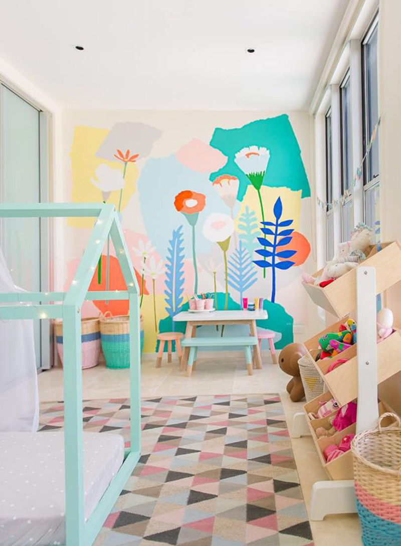 Ideas for Kids Playrooms on Kids Interiors