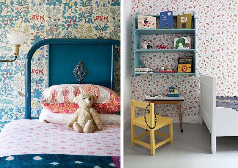 flowery girlsroom