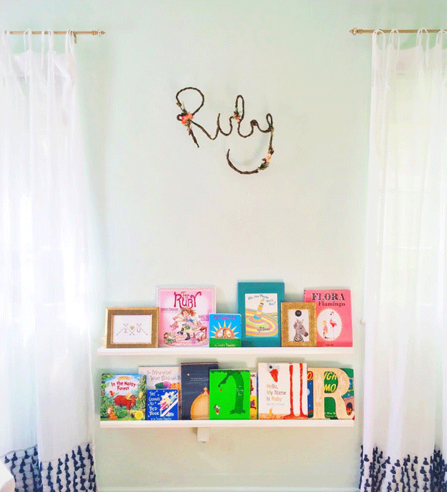 glamourous nursery for a girl