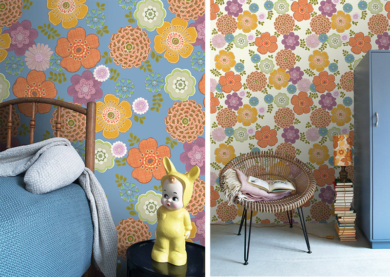 flowery girlsrooms