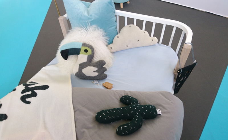 Homeley Creatures toucan cushion