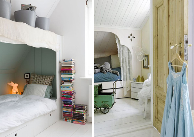 hide-in beds in girlsrooms