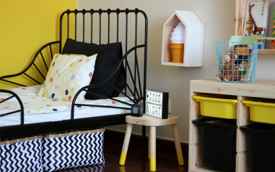 ROOMTOUR : ALI EFE’S YELLOW AND BLACK BOYS TODDLERS ROOM