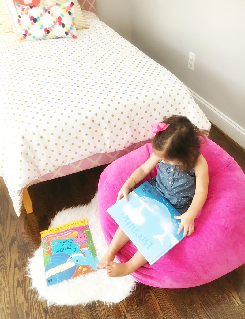 pink beanbag