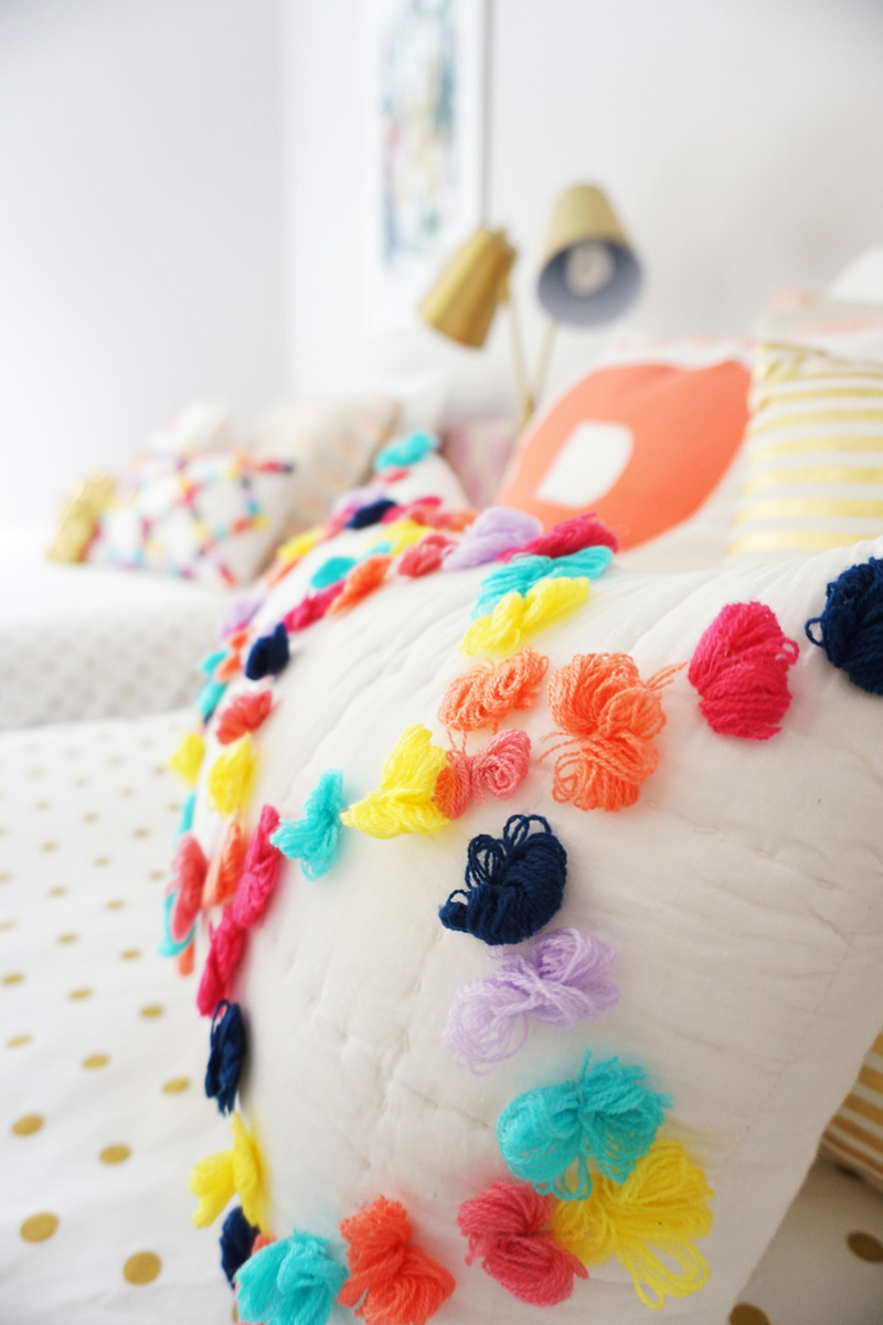 pompom cushions Target