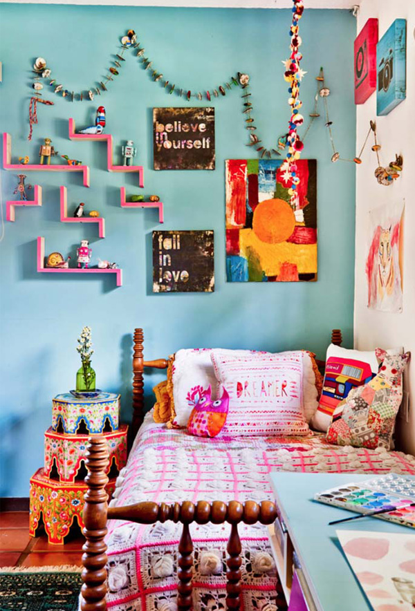 colourful girlsroom