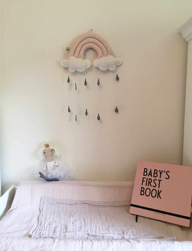 cloud walldecor nursery