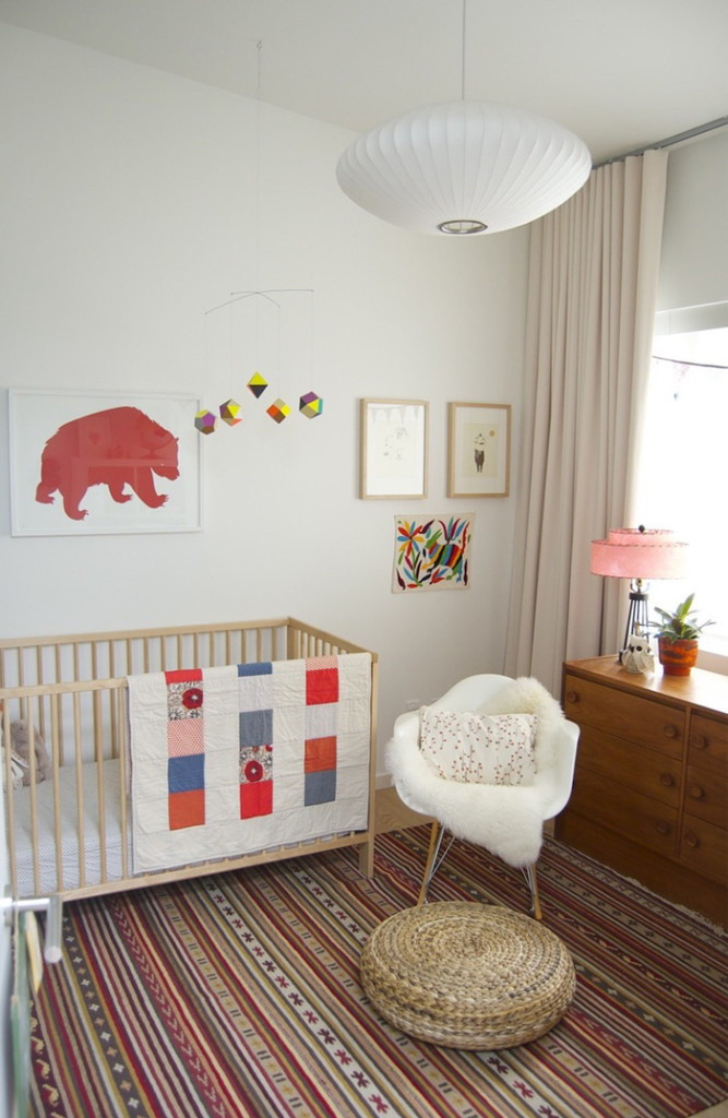 Warm and Cozy Girl Nursery Rooms by Kids Interiors
