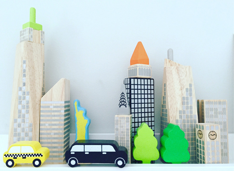 city wooden toys