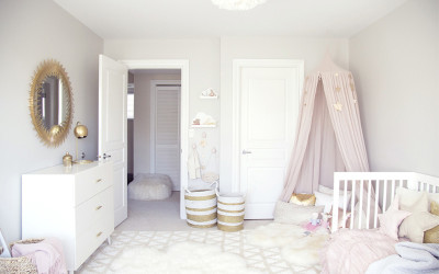 KIDS’ ROOMS WITH GOLD DETAILS