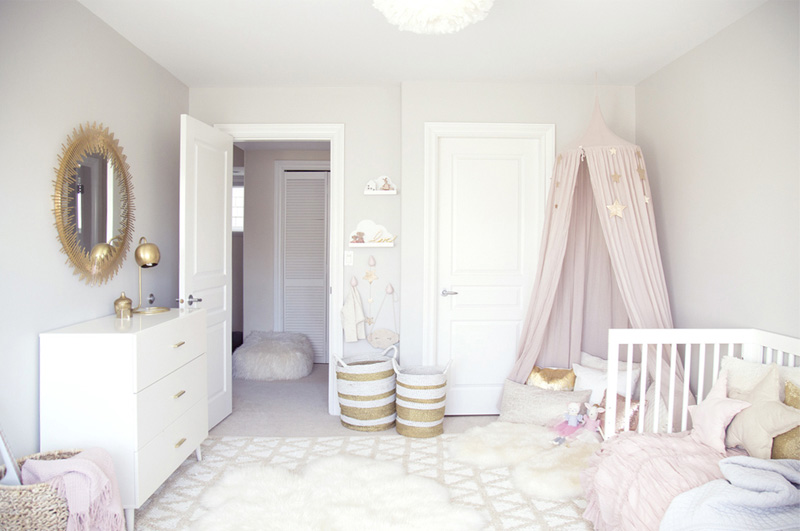 KIDS’ ROOMS WITH GOLD DETAILS