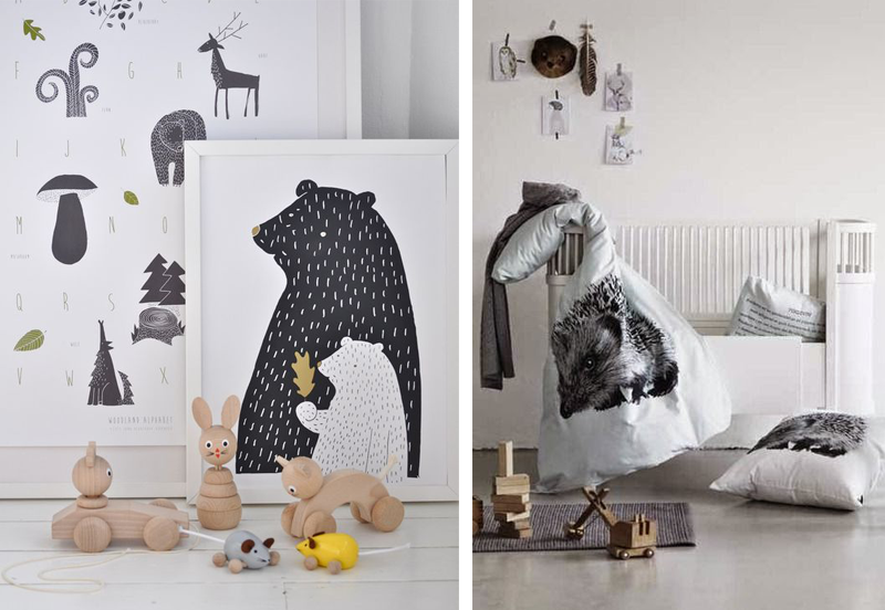 Woodland Animals In Kids Rooms By, Woodland Toddler Room Decor