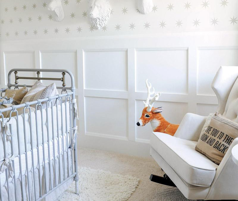 KIDS’ ROOMS WITH A WINTERY FEEL