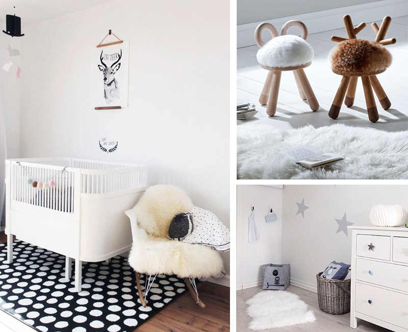 wintery accessories kidsrooms