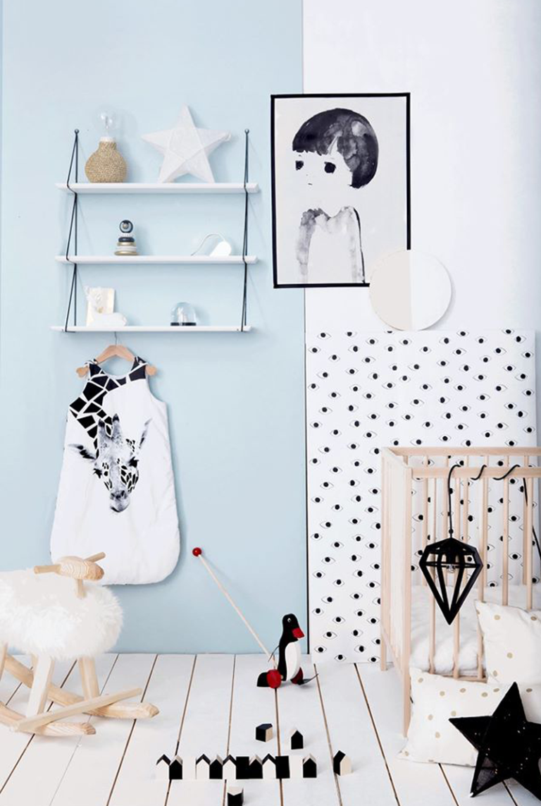 Two Tone Kids' and Nursery Rooms by Kids Interiors