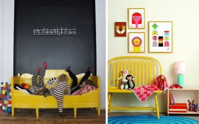 COLOURED FURNITURE IN KIDS’ ROOMS