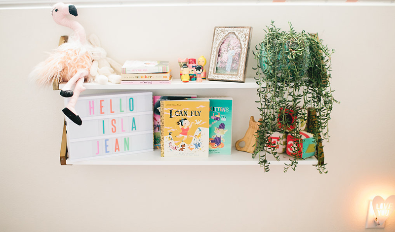 shelves nursery