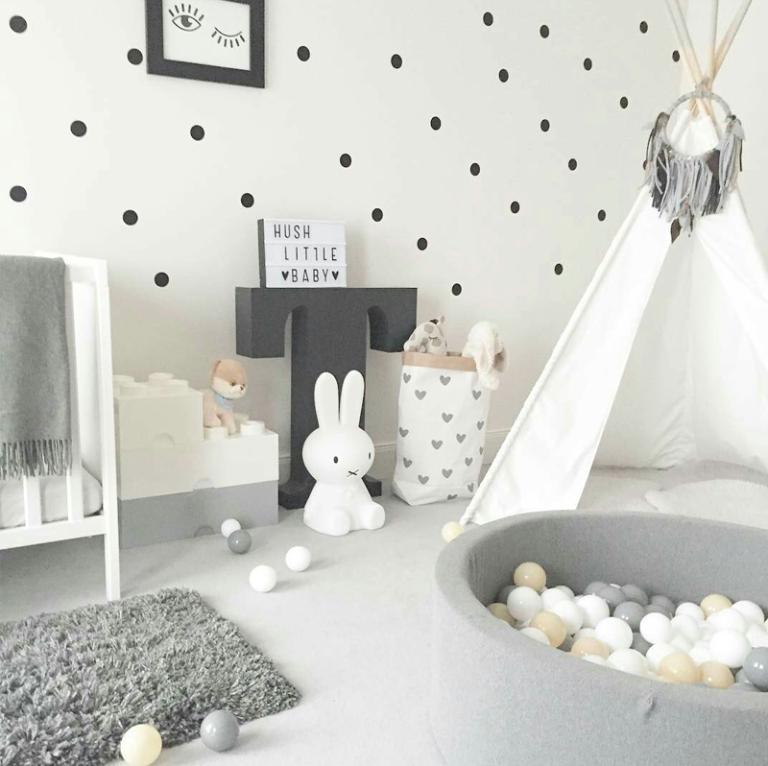 Wall Decals in Kids Rooms by Kids Interiors
