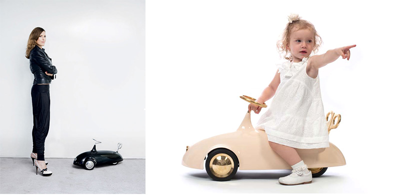 contemorary sit-on car