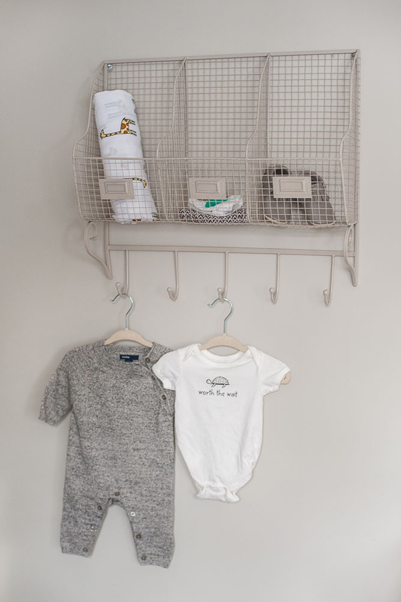 wire storage coat rack