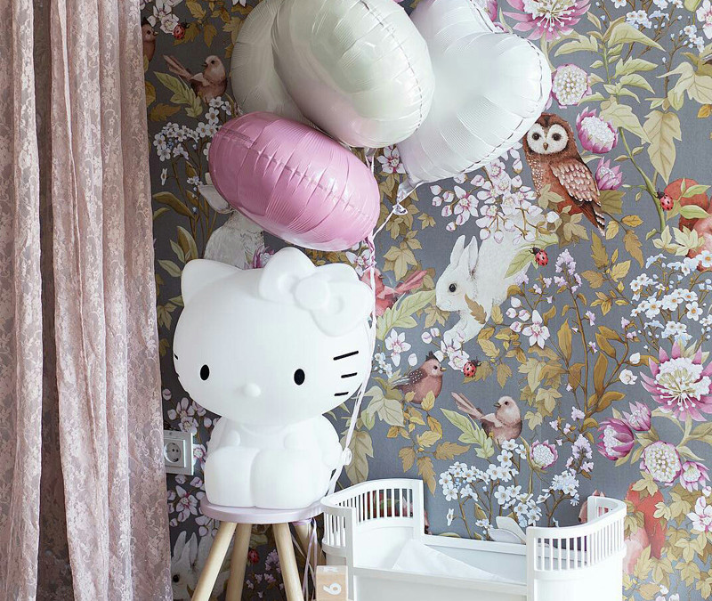 BUNNIES IN KIDS INTERIORS