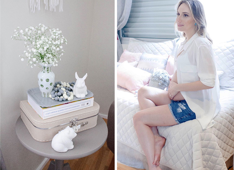 pale blue girl nursery