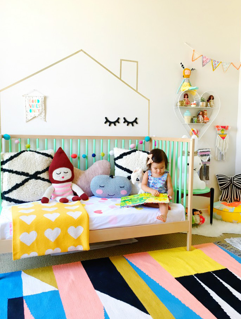 colourful kids room