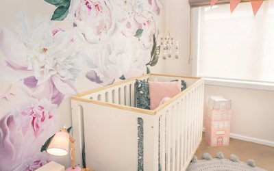 ROOMTOUR : AUDREY’S BLOOMY AND SWEET NURSERY