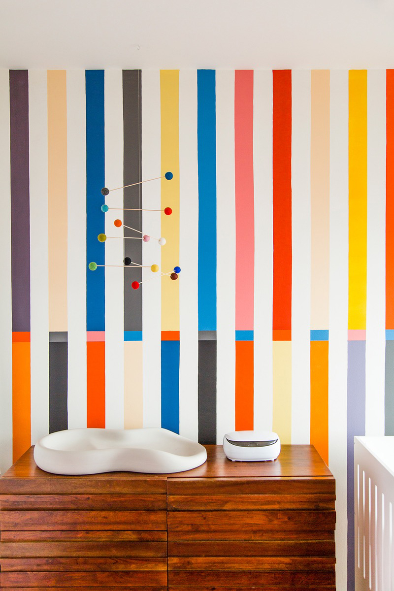 stripes in nursery