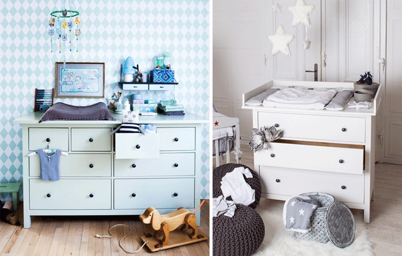 nursery changing tables